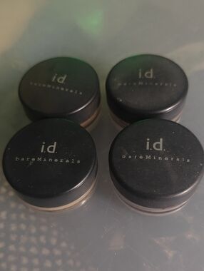 lot Of 4 bareMinerals i.d. Loose Powder Eyeshadow Liner Shadow